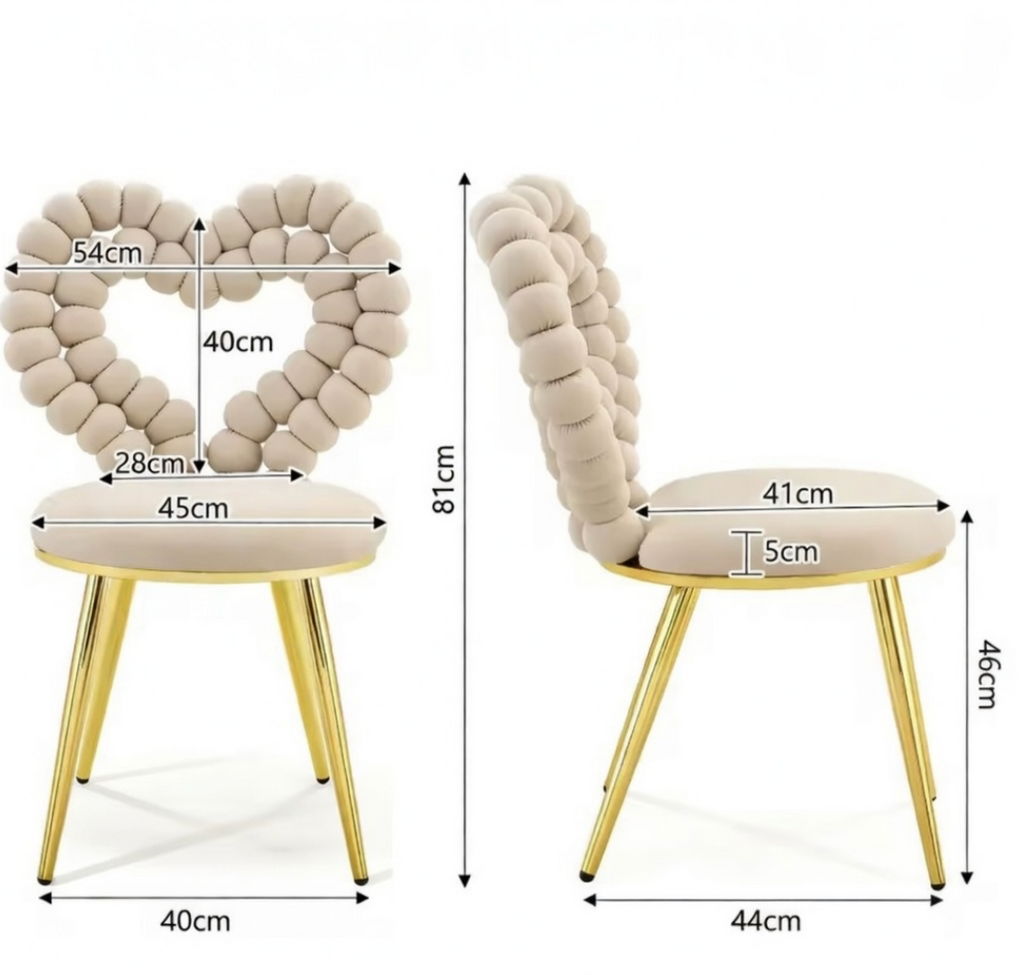 Lot de 2 Chaises de Salle à Manger