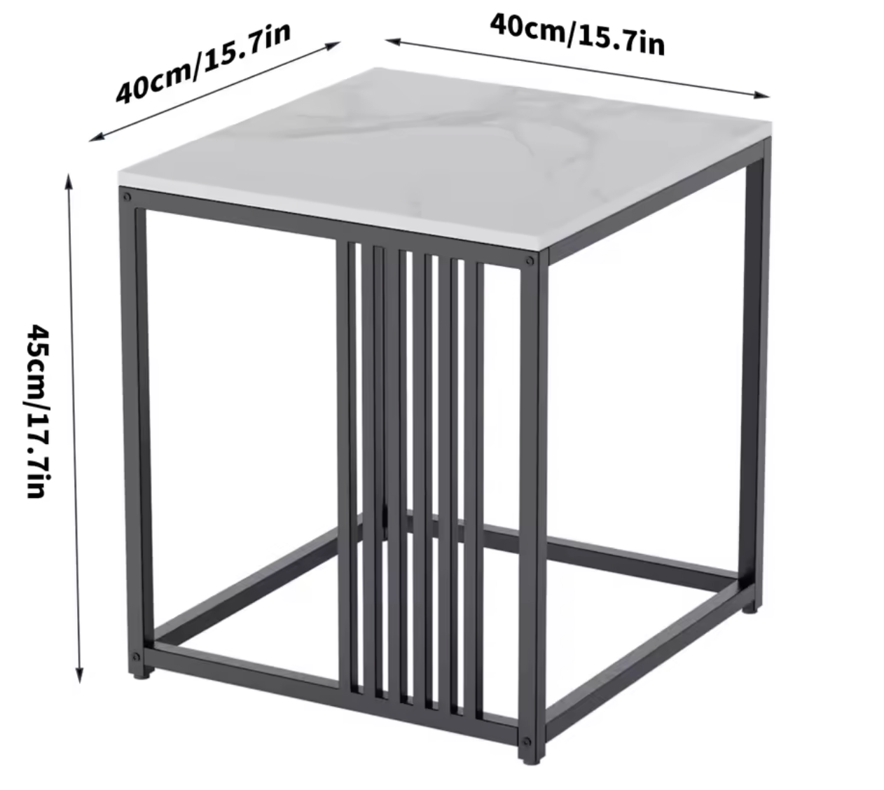 Table Basse en Marbre Massif
