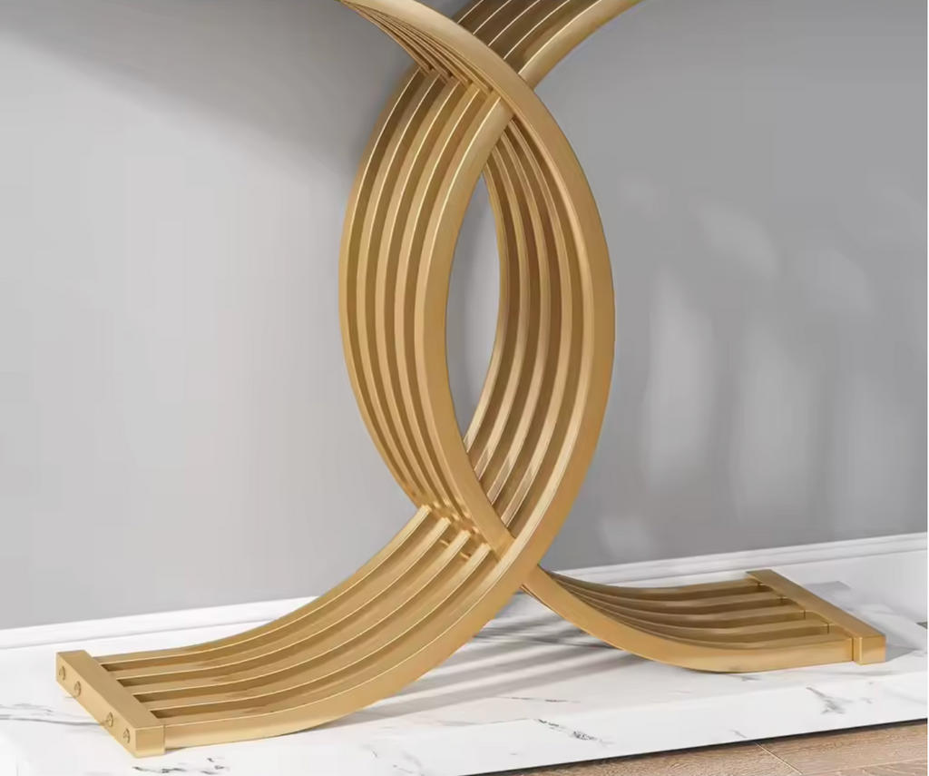 Console d’Entrée Dorée