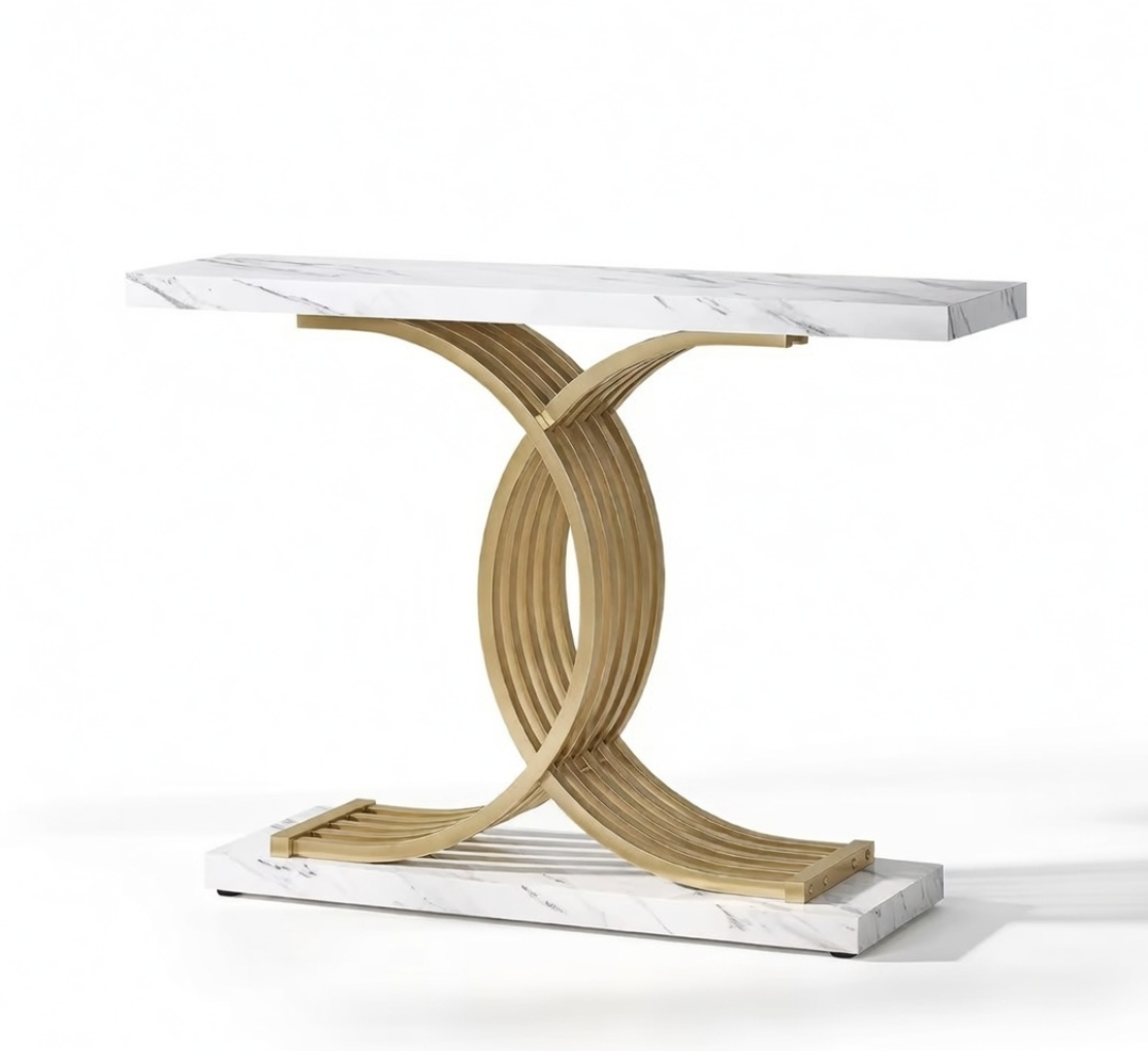 Console d’Entrée Dorée