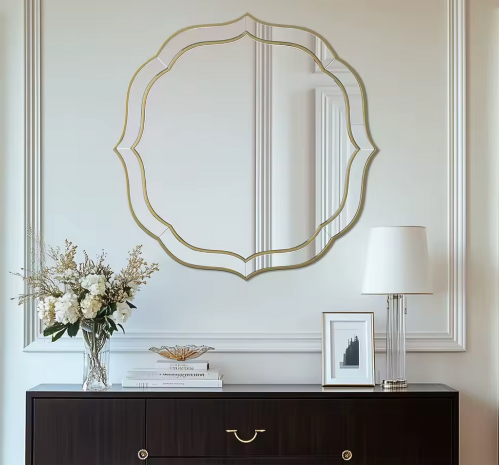 Grand Miroir Mural Moderne