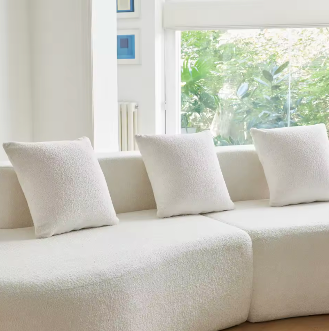 Canapé Modulaire Demi-Lune 4 Places