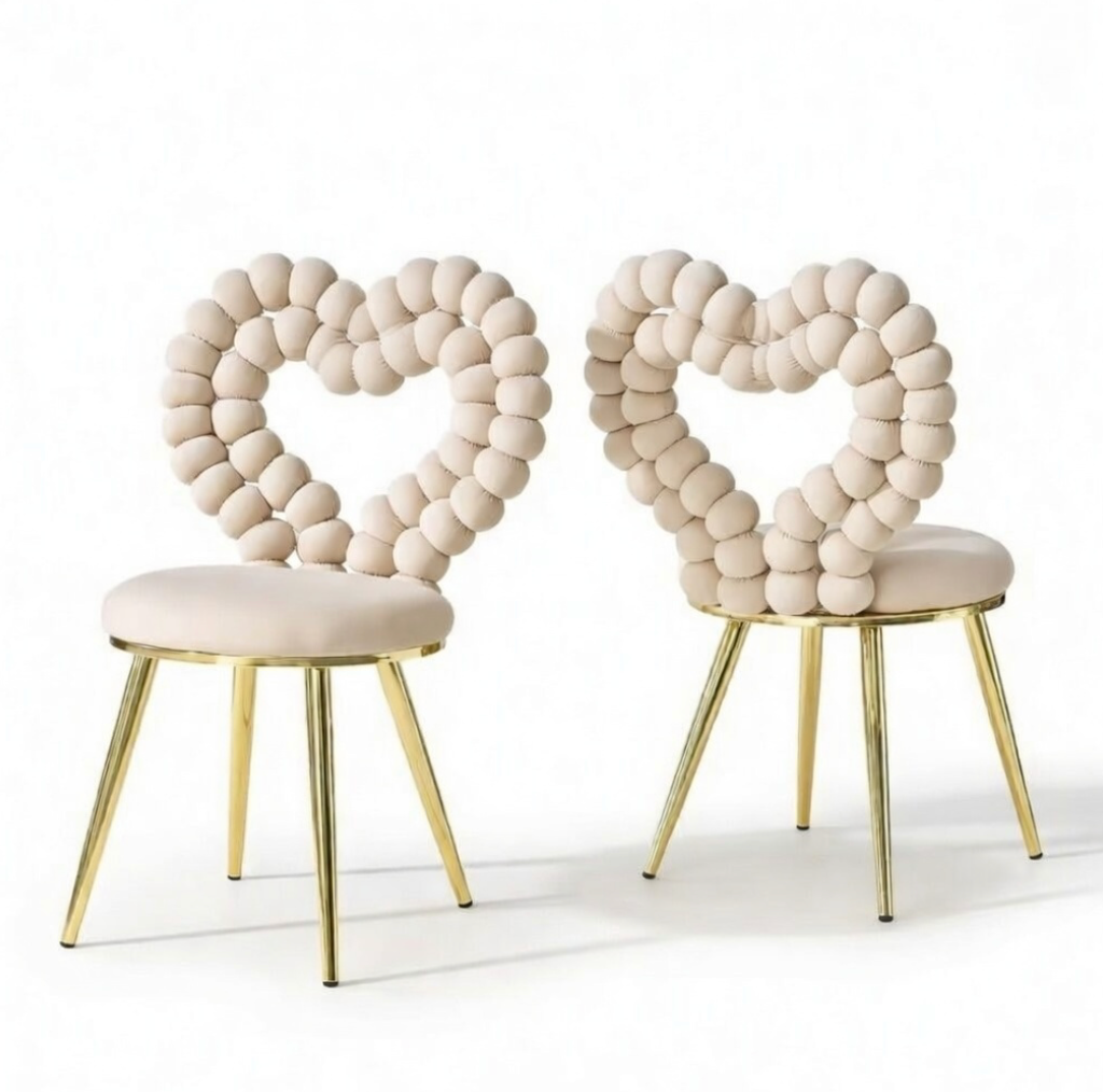 Lot de 2 Chaises de Salle à Manger