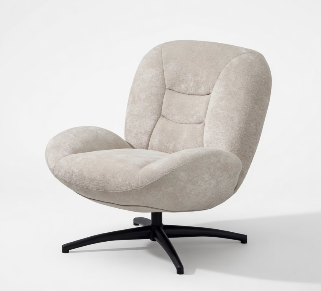 Chaise Pivotante Rembourrée