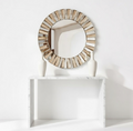 Miroir Mural Rond Starburst