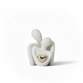 Figurine Couple Romantique en Céramique